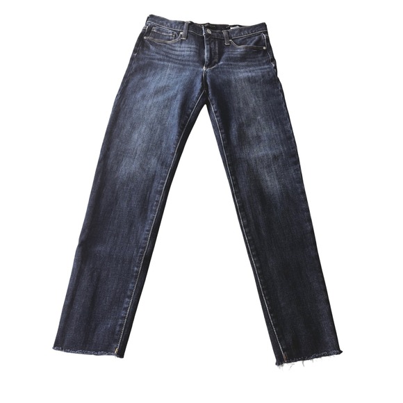 Banana Republic Denim - Banana Republic Mid-Rise Skinny Jeans Dark Wash Premium Denim Size‎ 28
